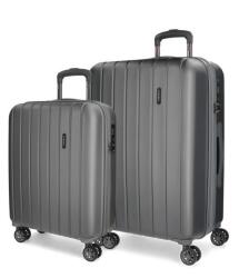 MOVOM Wood Antracite, luxus ABS utazótáska készlet, 65cm/55cm, 5318962