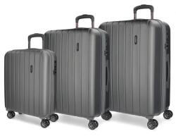 MOVOM Wood Antracite, luxus ABS utazótáska készlet, 75cm/65cm/55cm, 5319462
