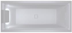 RIHO Still Square LED cada dreptunghiulară 170x75 cm alb B100004005 (B100004005)
