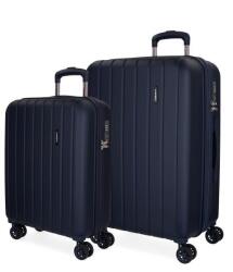 MOVOM Wood Navy Blue, luxus ABS utazótáska készlet, 65cm/55cm, 5318964