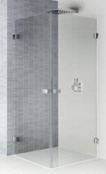 RIHO Scandic cabină de duș 100x90 cm dreptunghiular negru mat/sticlă transparentă G001105121 (G001105121)