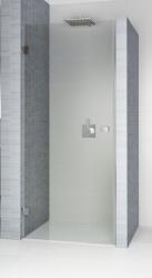 RIHO Scandic uși de duș 70 cm înclinabilă negru mat/sticlă transparentă G001001121 (G001001121)