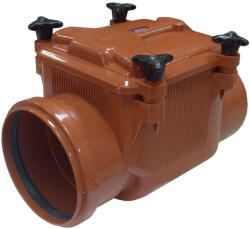 PP 125 mm-es visszacsapó szelep fedéllel (673094)