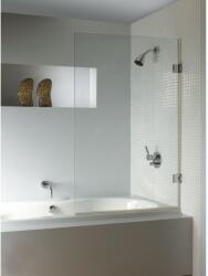 RIHO Scandic paravan cadă 100 cm o piesă negru mat/sticlă transparentă G001134121 (G001134121)