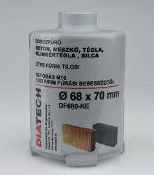 Diatech gyémánt dobozfúró 68x70mm ECO (DF680-KE) - pepita