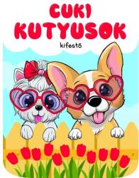 Szalay Könyvkiadó Cuki kutyusok kifestő (9789636522964) - jatekbolt
