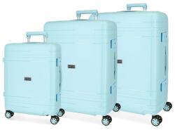MOVOM Dimensions Turquesa, luxus ABS utazótáska készlet, 75cm/66cm/55cm, 5189426
