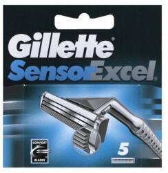 Gillette Excel érzékelő - cserélhető pengék borotvához 5 db (3014260216658)