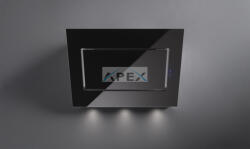 Falmec QUASAR 80 cm fali páraelszívó, fekete üveg