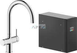 Nobili LV0K133-AIOCR NOBILI SORGENTE FRIZZA & BOLLE csaptelep, króm, ALL-IN-ONE rendszerrel (LV0K133-AIOCR)