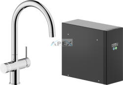 Nobili LV0K133-EFRCR NOBILI SORGENTE FRIZZA csaptelep, króm, hűtő és szódakészítő rendszerrel (LV0K133-EFRCR)