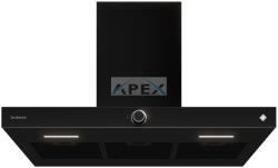 De Dietrich fali páraelszívó, 90 cm, forgókapcsoló, stellar steel (DHB4934X)