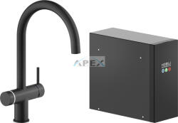 Nobili LV0K133-AIOBM NOBILI SORGENTE FRIZZA & BOLLE csaptelep, mora matt, ALL-IN-ONE rendszerrel (LV0K133-AIOBM)