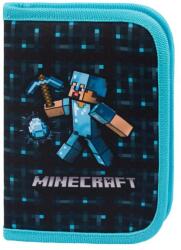Baagl BAAGL Penar școlar cu un etaj Minecraft Blue Axe (A-34326) Penar