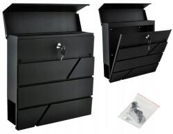 Malatec S6238 postaláda antracit színben elegáns és funkcionális (S6238)