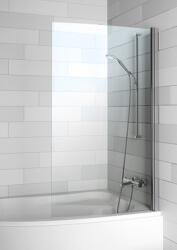 RIHO Novik zuhanyparaván 90 cm egyrészes króm fényes/átlátszó üveg G003039120 (G003039120)