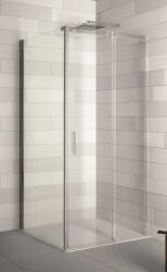 RIHO Ocean zuhanykabin 100x90 cm négyszögletes króm fényes/átlátszó üveg G006011120 (G006011120)