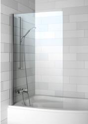 RIHO Novik zuhanyparaván 90 cm egyrészes króm fényes/átlátszó üveg G003038120 (G003038120)