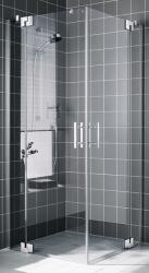 Kermi Filia XP zuhanyajtók 90 cm dönthető ezüst fényes/átlátszó üveg FXEPL09020VPK