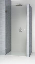 RIHO Scandic zuhanyajtók 80 cm dönthető fekete matt/átlátszó üveg G001003121 (G001003121)