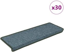 vidaXL 30 db zöld lépcsőszőnyeg 65 x 21 x 4 cm (3365773)