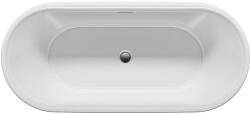 RIHO Modesty térben álló kád 170x76 cm ovális fehér B090005005 (B090005005)