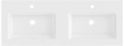 RIHO Spring Dew mosdótál 120.5x46 cm négyszögletes beépíthető fehér W003005105 (W003005105)