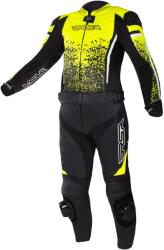 RSA GT2 kétrészes motoros bőr kombi fekete-fehér-fluo sárga kiárusítás - motozem - 167 200 Ft