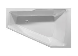 RIHO Rethink Space kád burkolattal 180x110 cm baloldali fehér B116005005 (B116005005)