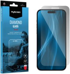 MyScreen Védőüveg MyScreen DIAMOND GLASS LITE edge FULL GLUE fekete Apple iPhone 15 6.1 (MS05)