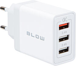  USB töltő 30W, 2x USB + QC port (76-027)