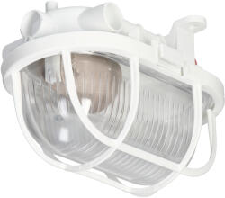 Kültéri lámpatest IP44 40W E27 polikarbonát (A1110-P)