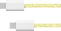 Krüger&Matz USB-C - USB-C kábel 60 W 1, 5 m sárga Kruger&Matz Basic (KM1271-1-5Y)