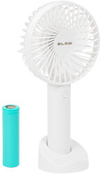 Hordozható fehér USB ventilátor akkumulátorral (44-504)
