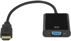 HDMI VGA adapter + 3, 5 mm audio kábel (92-120)