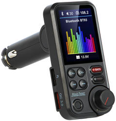 BLOW Bluetooth 5.0 FM transzmitter autóba QC3.0 gyorstöltéssel - 74-168- (74-168)