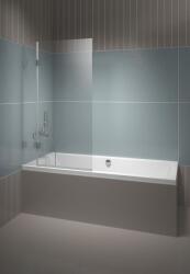 RIHO Scandic zuhanyparaván 85 cm kétrészes króm fényes/átlátszó üveg G001143120 (G001143120)