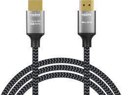 8K HDMI kábel 3m textil fonat (92-683)