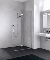 Kermi Liga LI 2Y zuhanykabin fal walk-in 90 cm ezüst fényes/átlátszó üveg LI2YR09020VPK