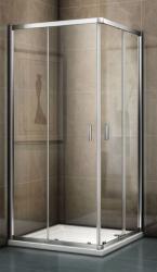 RIHO Hamar 2.0 zuhanykabin 100x100 cm négyszögletes króm fényes/átlátszó üveg G007006120 (G007006120)