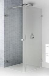 RIHO Scandic zuhanykabin 100x80 cm négyszögletes króm fényes/átlátszó üveg G001035120 (G001035120)