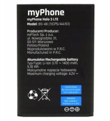 myPhone BS-48 Gyári akkumulátor 1400 mAh (BS-48)