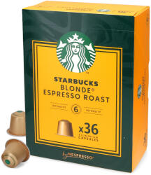 Starbucks | Blonde Espresso Roast - 36 capsule pentru Starbucks® by Nespresso®