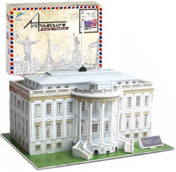 MH Protect Fehér Ház 3D Puzzle - Ikonikus Épületmodell ZA2529