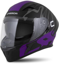 Cassida Orbit Multivers Bukósisak Black Matt/purple/gray (m140-2401)