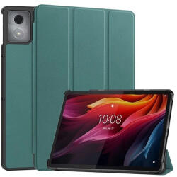 Lenovo Tab K11 Plus (11.45) TB-352, mappa tok, Trifold, sötétzöld