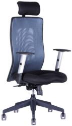 Office Pro CALYPSO GRAND ergonomikus irodai szék P1 fejtámlával, antracit