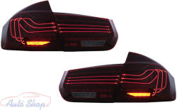 BMW 3-as sorozatú F30 Pre LCI vs LCI F80 M3 (2011-2019) CSL lézeres megjelenésű LED-es hátsó lámpák