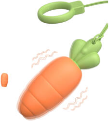 Sex HD Carrots - répa vibrátor (narancs) - erotikasziget