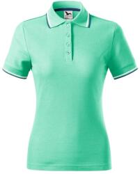 MALFINI Női galléros póló Focus - Menta | 2XL (2339517)